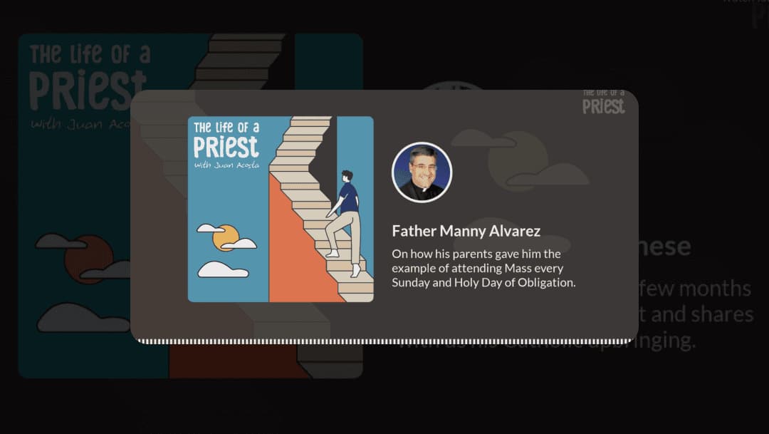 Fr. Manny Alvarez - A priest's first assignment | The Life of a Priest Podcast